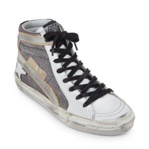 GOLDEN GOOSE Slide Gunmetal